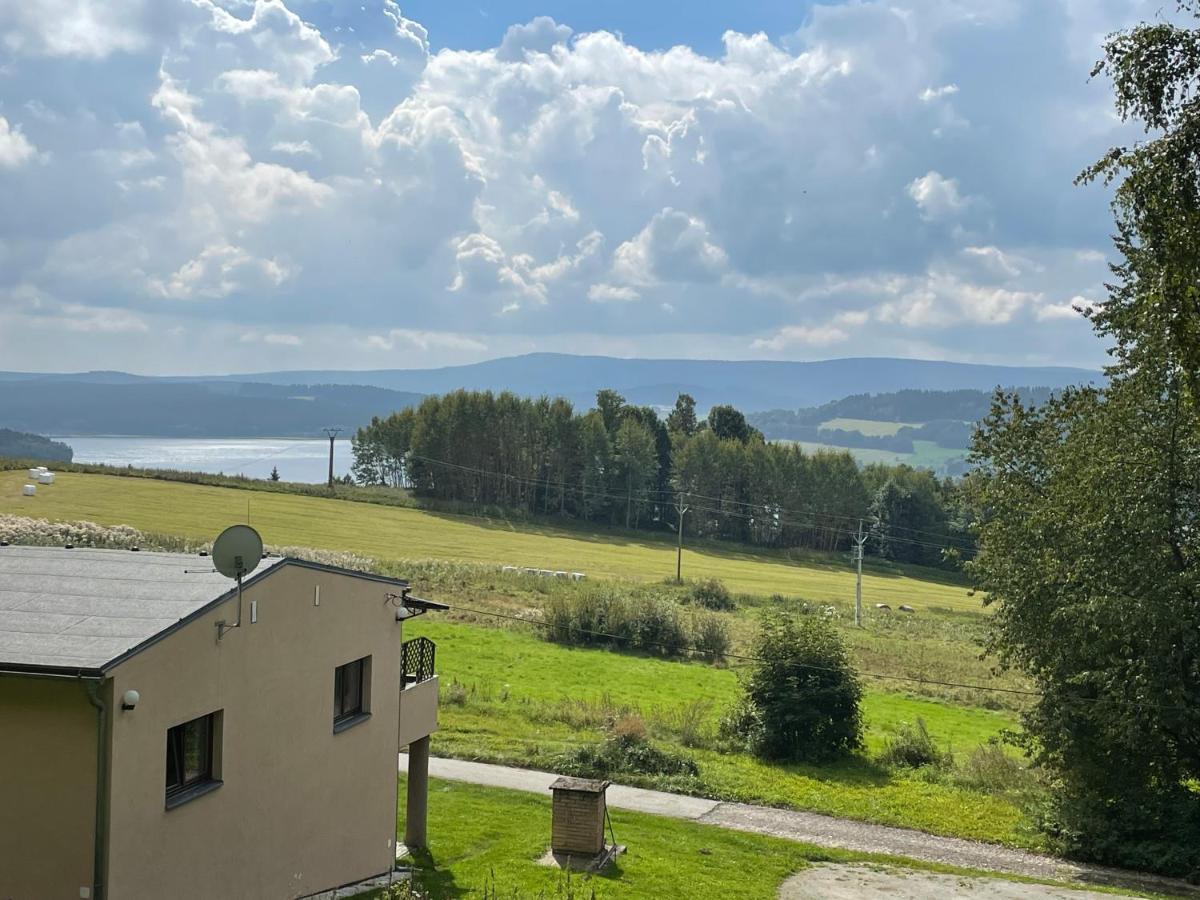 Chata Adam U Lipna Horní Planá Exteriér fotografie